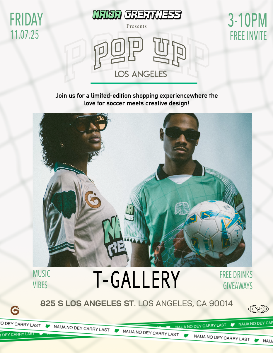 L.A Showroom / Pop up Ticket Event